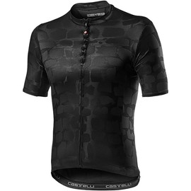 CASTELLI Men's Pave Bike Jersey (Light Black, Large)