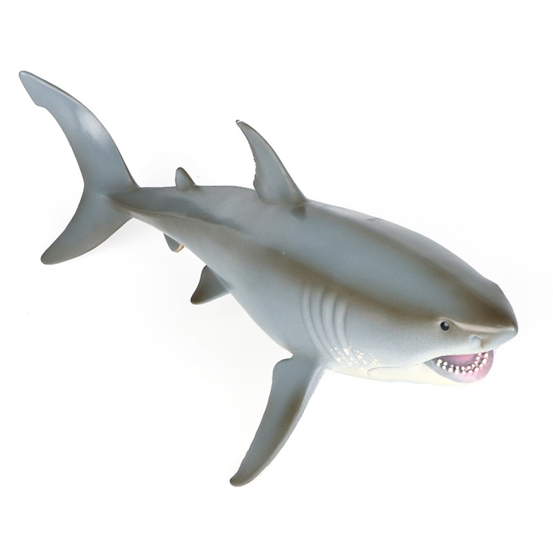 Kids Shark Model Toy Simulation Marine Life Animal Floating Plastic