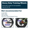 MOSHAY Roll Over Picture to Zoom in Bicycle Training Wheels