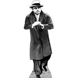 HistoricalCutouts H19901 Al Capone Gangster Cardboard Cutout Standee