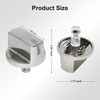 AEZ73293801 Burner Control Dial Stove Knobs Replacement for LG Range