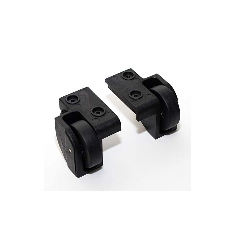 Pelican 1510/1560 Replacement Wheel housings(Left & Right), Includes 2 Wheels.