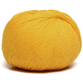 100% Alpaca Yarn Wool Set of 3 Skeins Fingering Weight - Heavenly Soft and Perfect for Knitting and Crocheting (Artisan Gold, Fingering)
