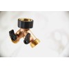 Orbit Brass Garden Hose Splitter Connector Convert One Faucet Into