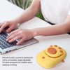 Mini Hanging Neck Fan Cat Paw Shape USB Rechargeable Quiet