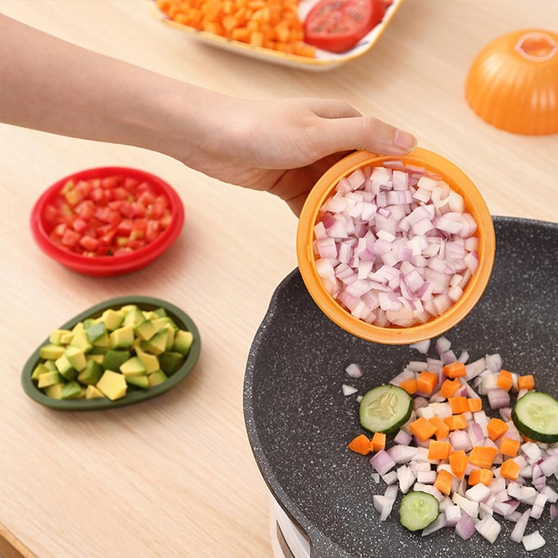 AIMALL 3 PCS Multifunctional Fresh-keeping Box Set - Avocado, Onion,