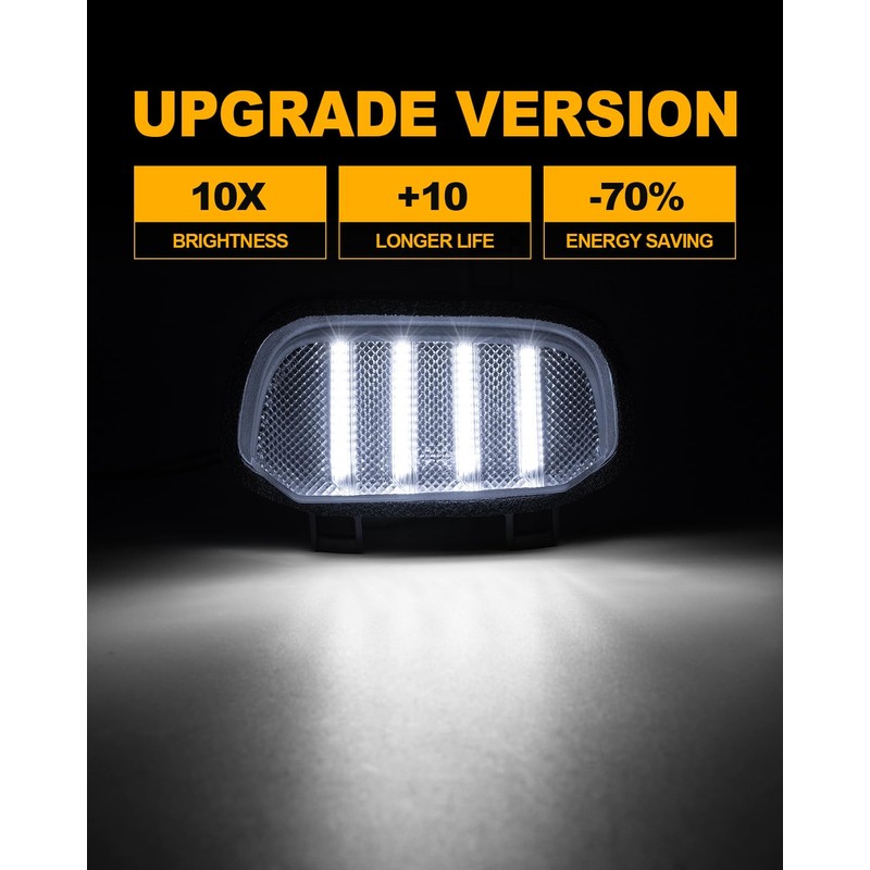 NEIFILES LED Side Mirror Task Light Compatible with Chevy Silverado