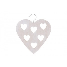 Shabby Chic Wooden Scarf Scarves Hanger Wardrobe Hanger Hearts