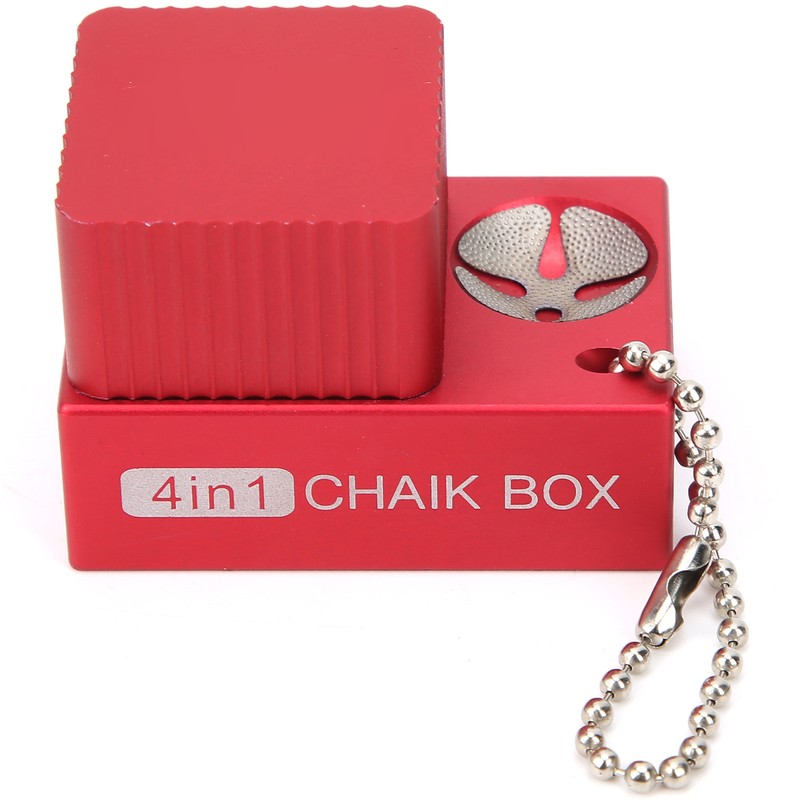 4 in 1 MultiFunction Cue Tip Tool Chalk Holder Pool