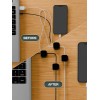 Organizador De Cables Con Clips Magnéticos Para Escritorio Y