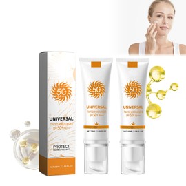 Tinted Moisturiser Tinted Sun Cream, Tinted All in One Day Cream - Nourishing Cream with Moisturising Effect and SPF50 Protection, Light Coverage for Natural Complexion