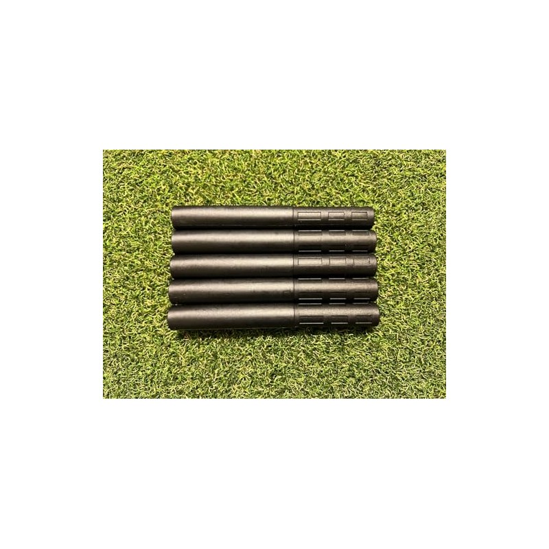 (5 Pack) Premium Graphite Golf Shaft Extender Extensions 3" .600