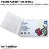 1InTheOffice Business Card Laminating Pouches, 5 Mil Laminating Pouch, Plastic