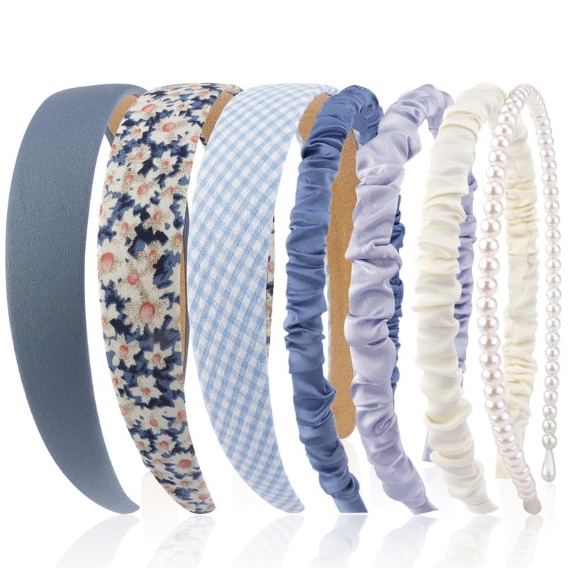 GeorgeX Diademas para Mujer, 7 Piezas Diferentes Bandas para el