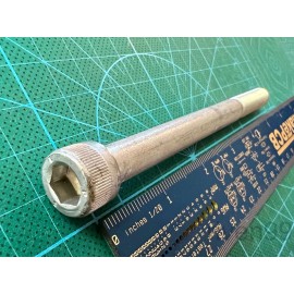 LFS 1pc 3/8-24 x 5" Socket Head Cap Screw/Bolt, SAE Fine, 304 Stainless Steel