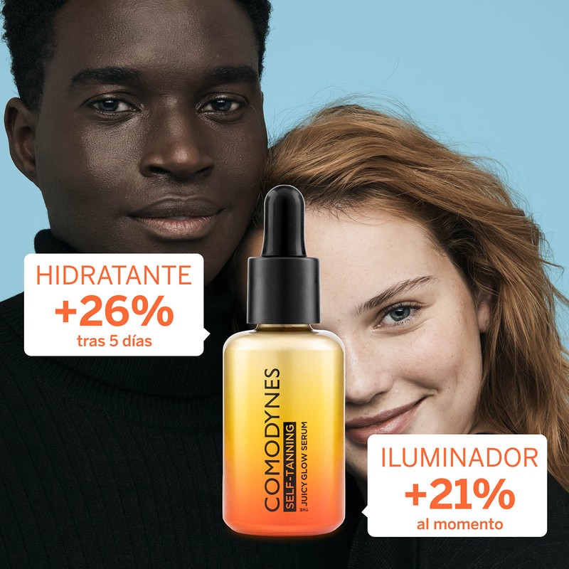 Comodynes - Juicy Glow Serum Self-Tanning Serum Moisturises, Brightens and
