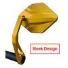 Hafny 2024 NEW Motorcycle Bar End Mirror, CNC Alloy Aluminum
