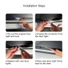 2Pcs Car Door Logo Lights Compatible with Challenger 2015-present Puddle