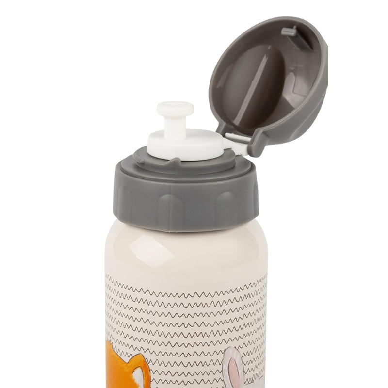 SIGIKID Nursery Set Drinking Bottle and Lunch Box Pink/Beige Rabbit,