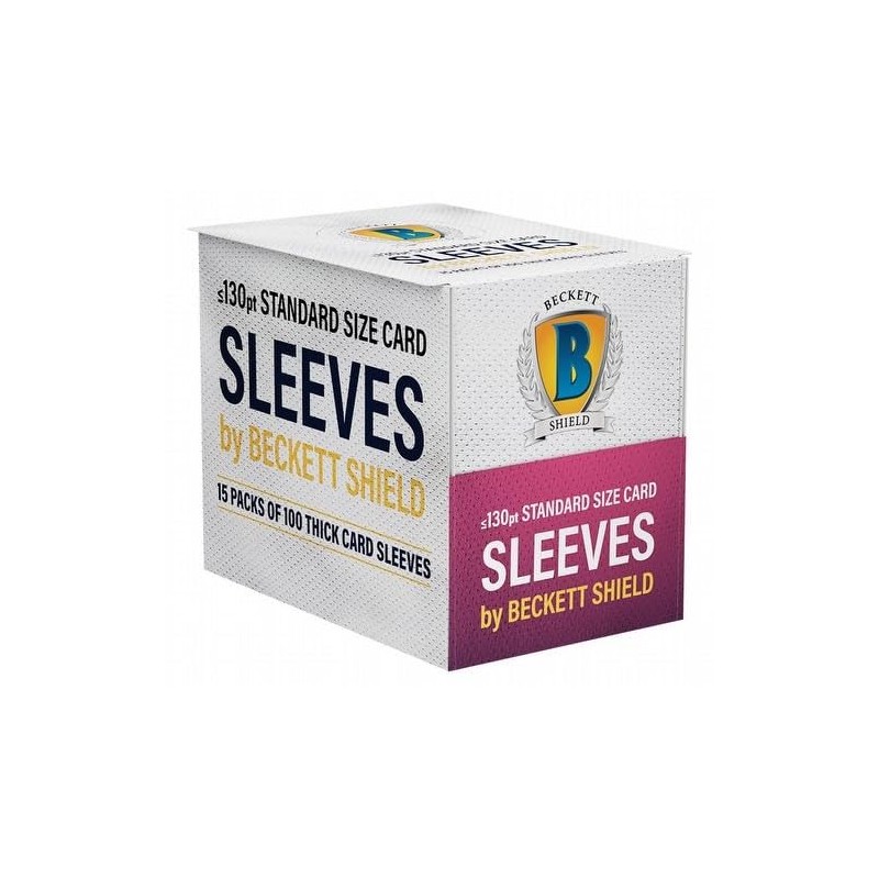 Arcane Tinmen Beckett Shield Card Thick Sleeves, Standard (Pack of