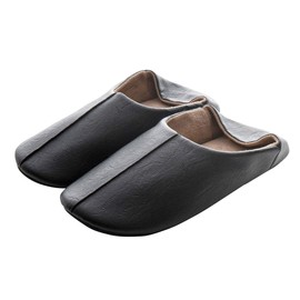 [sarasa design] Slippers, Room Shoes, Babouche | b2c Maestro, Antibacterial & Odor Resistant, M (Black) Sarasa Design, Black