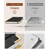 Hardcover Spiral Notebook journal with Removable Dividers Tabs, 300 Pages