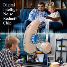 Delmicure binaural hearing aids VHP-1303 Beige Brand NEW