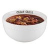 47th & Main Football Themed Ceramic Serveware, Chili Bowl, Chiefs