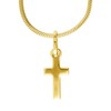 My Gold Rapallo Children's Pendant Cross 750 Gold (Without Chain)