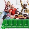 3Pcs Football Field tablecloths-Football Party Supplies Green Football Rectangular Plastic