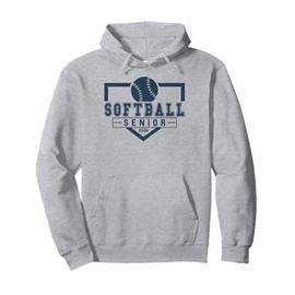 Softball Senior Night Softball Senior 2026 Graduation 62 Pullover Hoodie