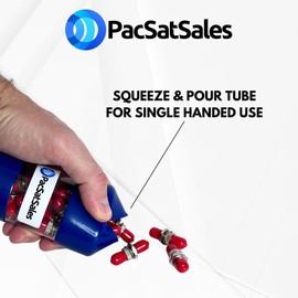 PacSatSales - ST to ST Coupler - 30 Pack ST Connector with EZ Open Tube - ST Fiber Coupler for Extending ST Fiber Cables - Fiber Optic Cable Connectors with Twist and Turn Barrel Lock Mechanism
