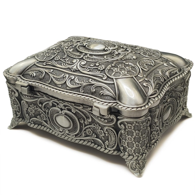 Alloy Music Box with Music Box (You are my sunshine)