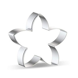 WDYJMALL Frangipani Flower Shape Cookie Cutter - A