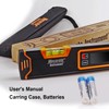 Mecurate Digital Level 15.7'' with LCD Display, 360° Angle Magnetic