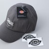 Dickies Patch Emblem Low Cap Logo Polo Cap Hat, Men's,