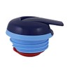 Helios Wave Push Thermos Flask Dark Blue 1 L -