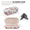 molshine Sunglasses Case Hard Shell Leather Classic Large Glasses Case