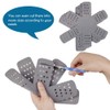 Pot Pan Protectors, Larger & Thicker Gray Pan Protectors with