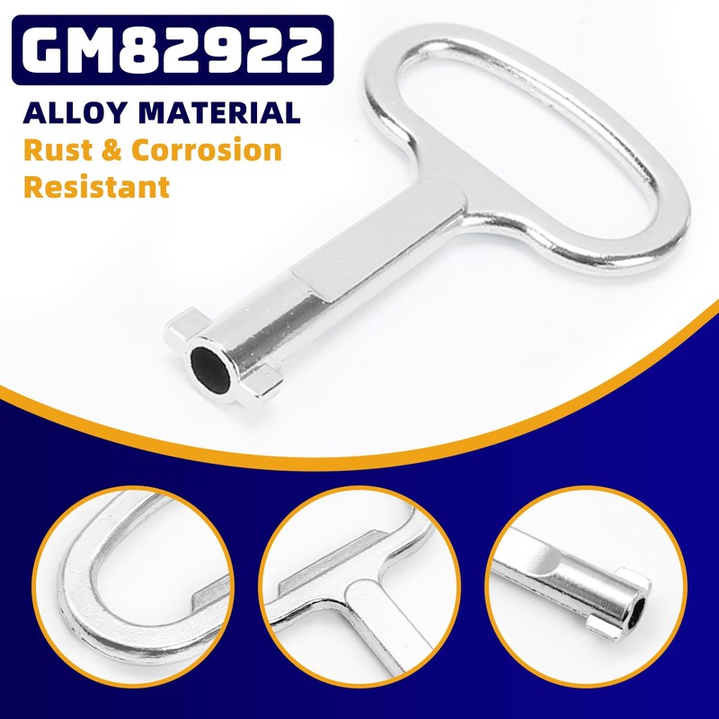 GM82922 Generator Key Replacement Compatible with Kohler Generator Models 8RESV,