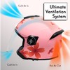 VCAN V88 3/4 Open Face Motorcycle Scooter Helmet ECE &