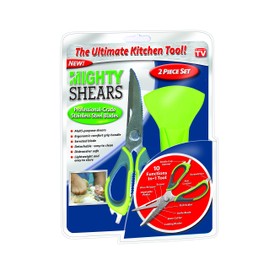 Spark Innovators Mighty Shears, One Size, Green & Grey