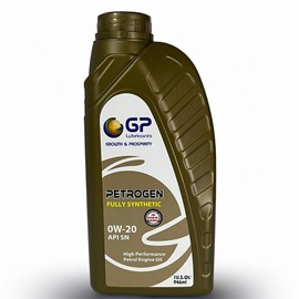 Petrogen 0W20 API SN Full Synthetic Premium High Performance Engine Motor Oil