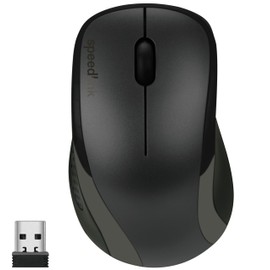 Speedlink KAPPA Mouse wireless - leichte USB Maus kabellos mit 2.4G USB-Empfänger, PC Maus ohne Kabel für PC, Laptop und Notebook, Büro, Office, 1200dpi, schwarz