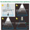 Radar Motion Sensor LED light bulbs, 32W Daylight White 6000K