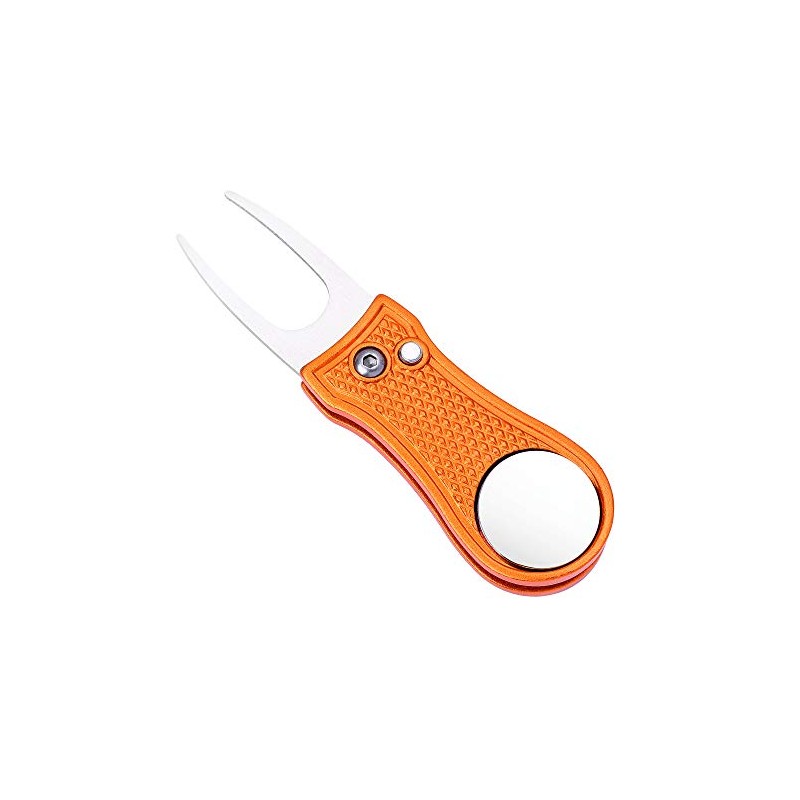 Mile High Life All Metal Foldable Golf Divot Tool with