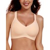 Gailife Wireless Smooth Bras for Women No Underwire V Neck