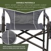 TIMBER RIDGE Lightweight Camping Chair, Portable Laurel Director's Chair with