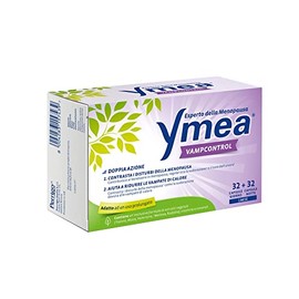 Ymea Vamp Control - Integratore Alimentare Esperto della Menopausa che Riduce Sbalzi di Temperatura e Vampate di Calore - 64 capsule