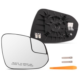 maXpeedingrods Passenger Side Heated Mirror Glass Replacement for Toyota RAV4 2016 2017 2018, 879310R200 View Side Mirror Glass with Backing Plate and Rear Holder